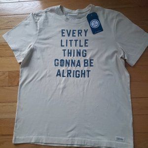 Men's Life is Good Crusher T-Shirt 'Every Little Thing' NWT - Size L